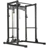 Power rack à squat de musculation de 195 cm avec système à poulie - vue 4