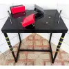Lot table noir avec coussin de protection  pour combat au bras de fer - vue 7