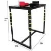Lot table noir avec coussin de protection  pour combat au bras de fer - vue 5