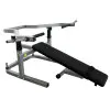Banc de musculation à leviers 2 x 50 kg - vue 2