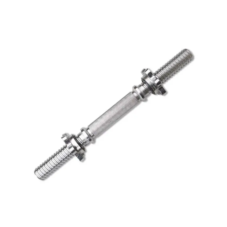 Paires de barres d'haltères courtes pour disques 30 et 31 mm