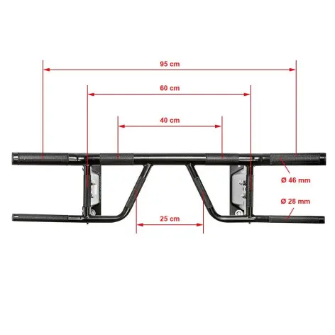 Pull up barre de musculation ATX - vue 6