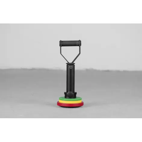 Kettlebell ajustable avec poids olympique - vue 2