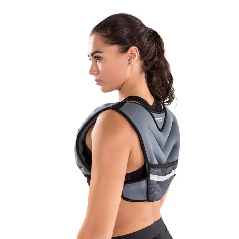 Gilet lesté de fitness et musculation 5 et 10 kg - vue 3