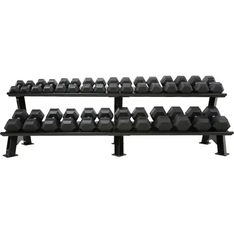 Ensemble complet haltères hexagonaux ATX - vue 2