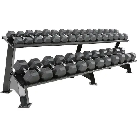 Ensemble complet haltères hexagonaux ATX - vue 3