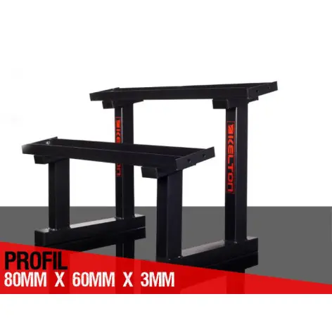 Rack de rangement professionnel pour haltères - vue 2