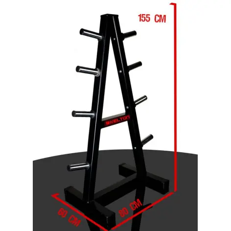 Arbre de rangement disques de poids pour professionnels - vue 3