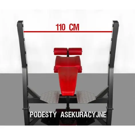 Banc de musculation décliné à haute capacité de charge. - vue 3