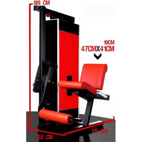 Machine à quadriceps et cuisse de qualité professionnelle - vue 4
