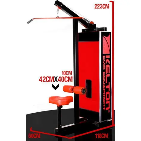 Station de musculation professionnelle Lat Pull Down - vue 5