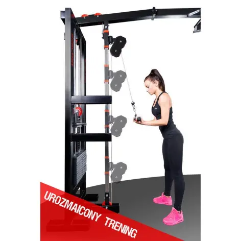 Machine de musculation avec poulie vis à vis pour salle de sport - vue 8