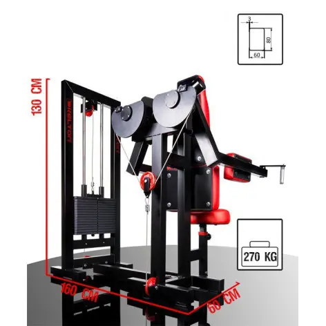 Shoulder press de musculation pour les professionnels - vue 6