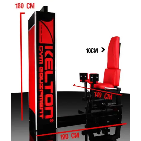 Appareil professionnel pour adducteurs et abducteurs - vue 5