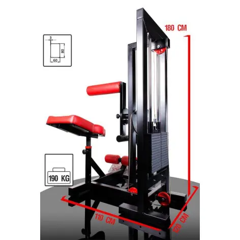Machine de musculation à abdominaux pour centre de musculation - vue 7
