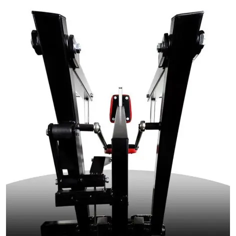 Machine pour musculation du dos en salle de sport - vue 3