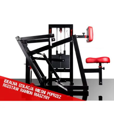 Machine pour musculation du dos en salle de sport - vue 4