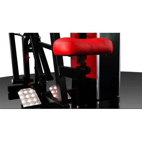 Row machine assise pour les salles de sport commerciales - vue 2