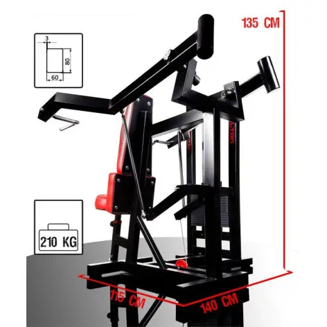Shoulder presse de musculation pour les salles professionnelles - vue 6