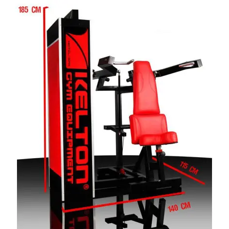 Shoulder press musculation structures sportives - vue 6