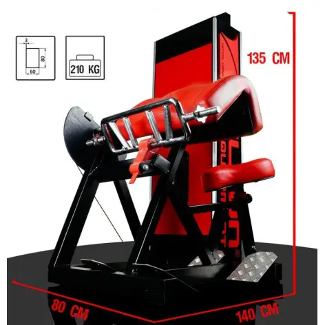 Station curl biceps à charges guidées pour salles de musculation - vue 6