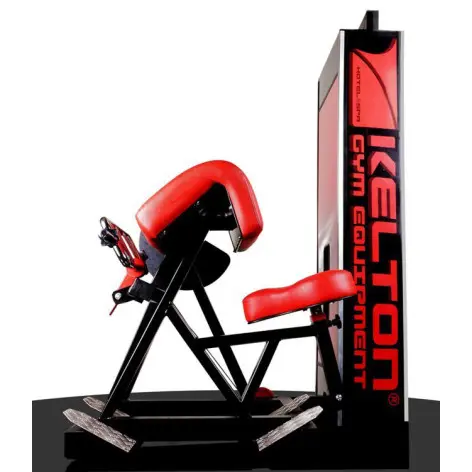 Station curl biceps à charges guidées pour salles de musculation - vue 2