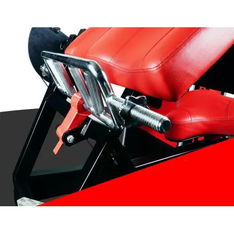 Station curl biceps à charges guidées pour salles de musculation - vue 3