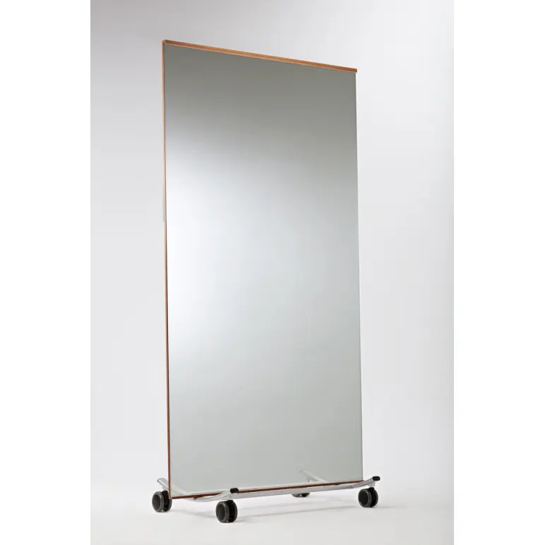 Miroir en verre 180x100 cm pour salle de danse