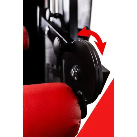 Station de musculation pour les cuisses allongée - vue 4