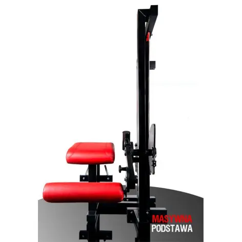 Station de musculation pour les cuisses allongée - vue 3