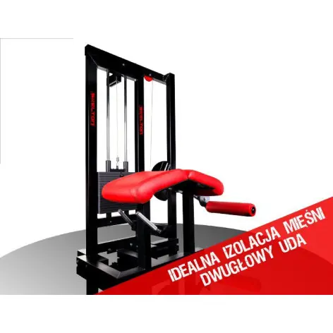 Station de musculation pour les cuisses allongée - vue 2