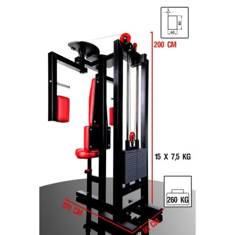 Station de musculation Butterfly haut de gamme pour les professionnels - vue 6