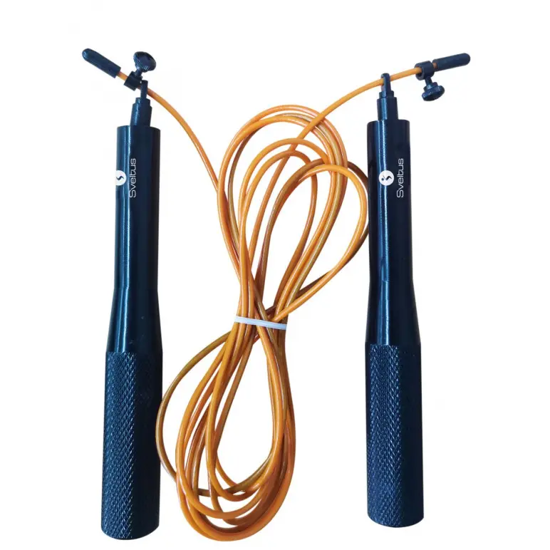 Corde à sauter poignées aluminium et câble PVC réglable