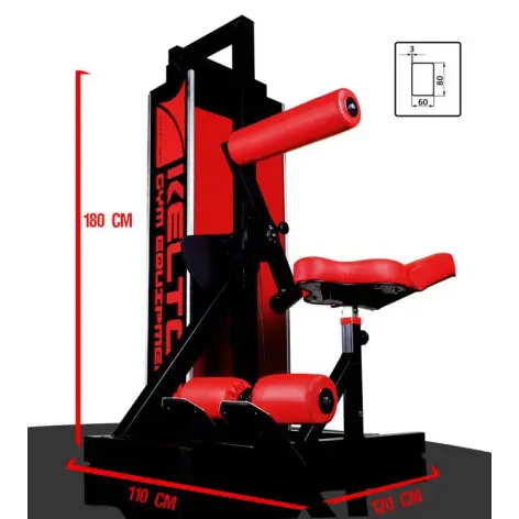 Station à abdominaux pour structure sportive professionnelle - vue 6