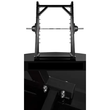 Smith machine avec barre de musculation guidée olympique - Capacité de charge 800 kg pour salle de sport - vue 3