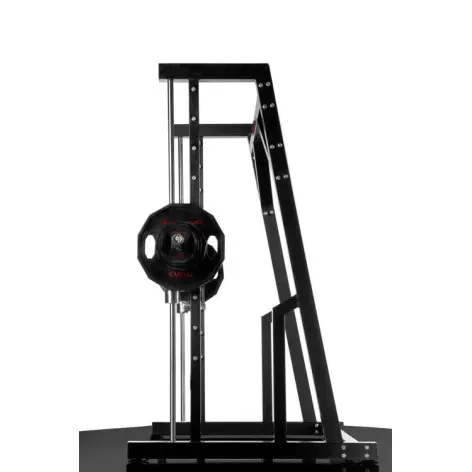 Smith machine avec barre de musculation guidée olympique - Capacité de charge 800 kg pour salle de sport - vue 4