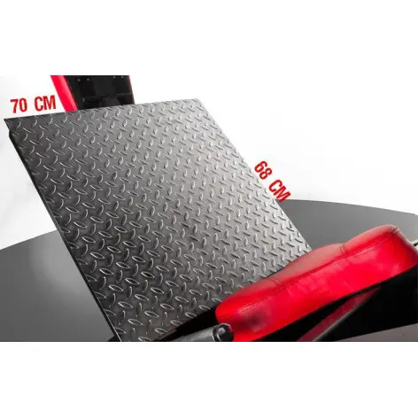 Hack squat presse à cuisses et mollets - vue 6