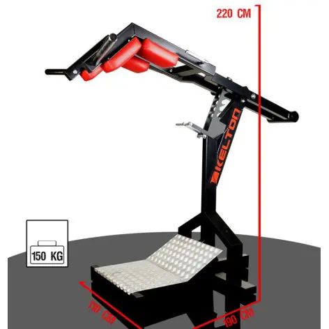 Machine à squat verticale pour salle de sport des forces de l'ordre - vue 4