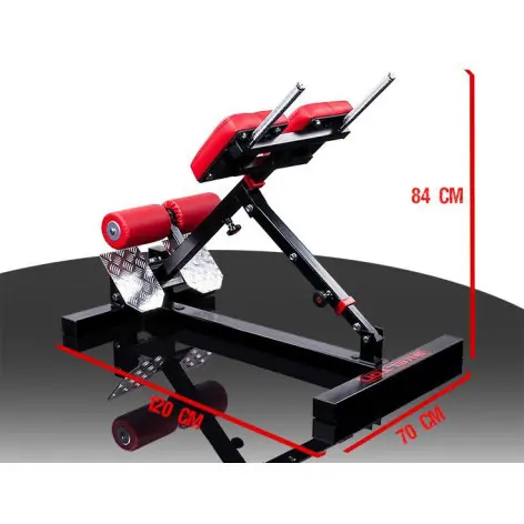 Back extension lombaires et abdominaux pour professionnels - vue 6