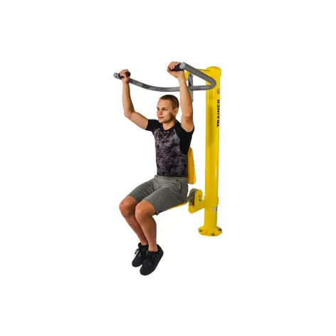 Station pectoraux pour aire de street workout