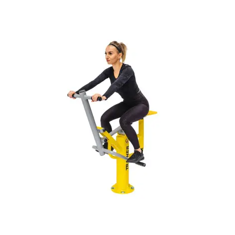 Vélo d'extérieur pour espace de fitness en plein air - vue 2