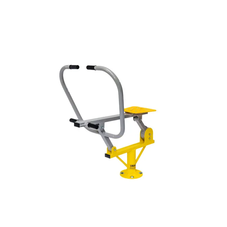Rameur de fitness pour espace de musculation outdoor