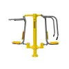 Double stations de musculation pour zone de fitness outdoor