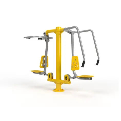 Double stations de musculation pour zone de fitness outdoor - vue 2