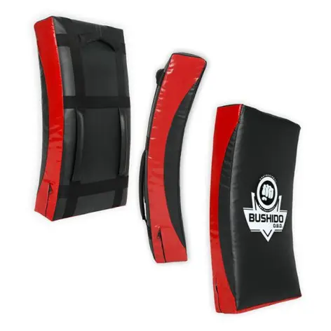 Bouclier de boxe 62 x 35 cm avec 3 poignées de maintien - vue 3