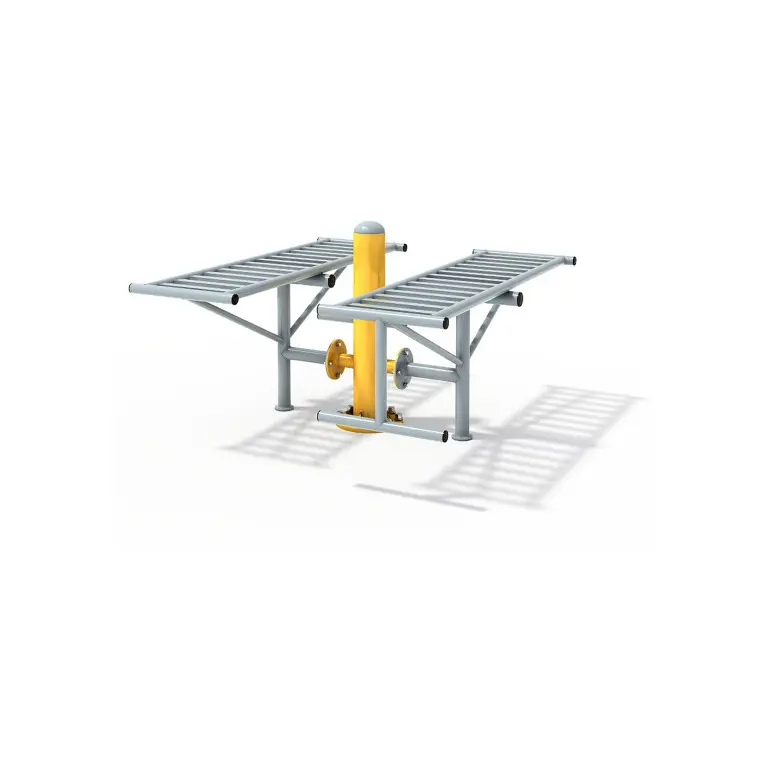 Double structure de musculation pour parc de fitness outdoor