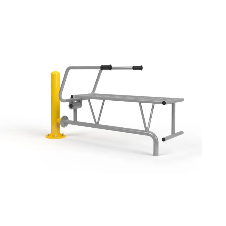 Banc de développé couché outdoor pour aire de street workout