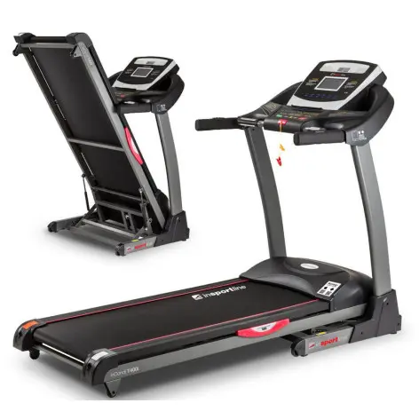 Tapis de course et de marche pliable pour entraînement sportif en homegym. - vue 2