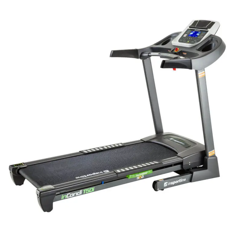 Tapis de course pliable pour séance de cardio explosive en salle de sport.