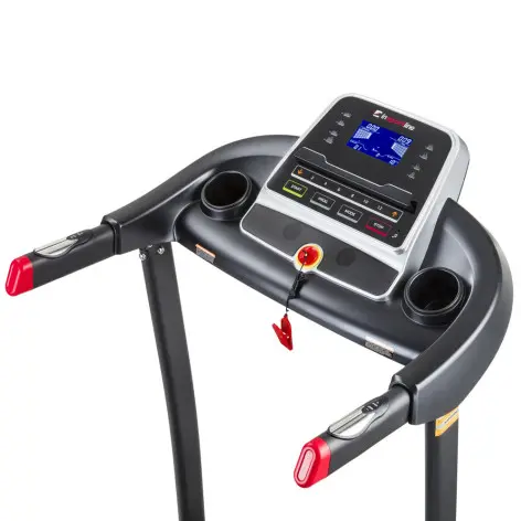 Tapis roulant pliable avec roues de transport pour salle de sport ou homegym. - vue 5